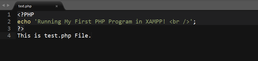 How To Run PHP Program CODE Or File On Your Own Computer 